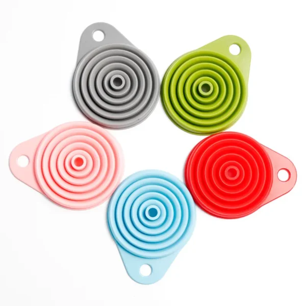 Custom Collapsible Funnel Silicone | Foldable Funnel Silicone ...