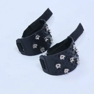 crampons and ice axe