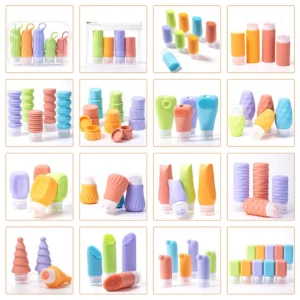 silicone travel bottles