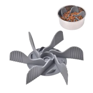 slow feeder dog bowl insert